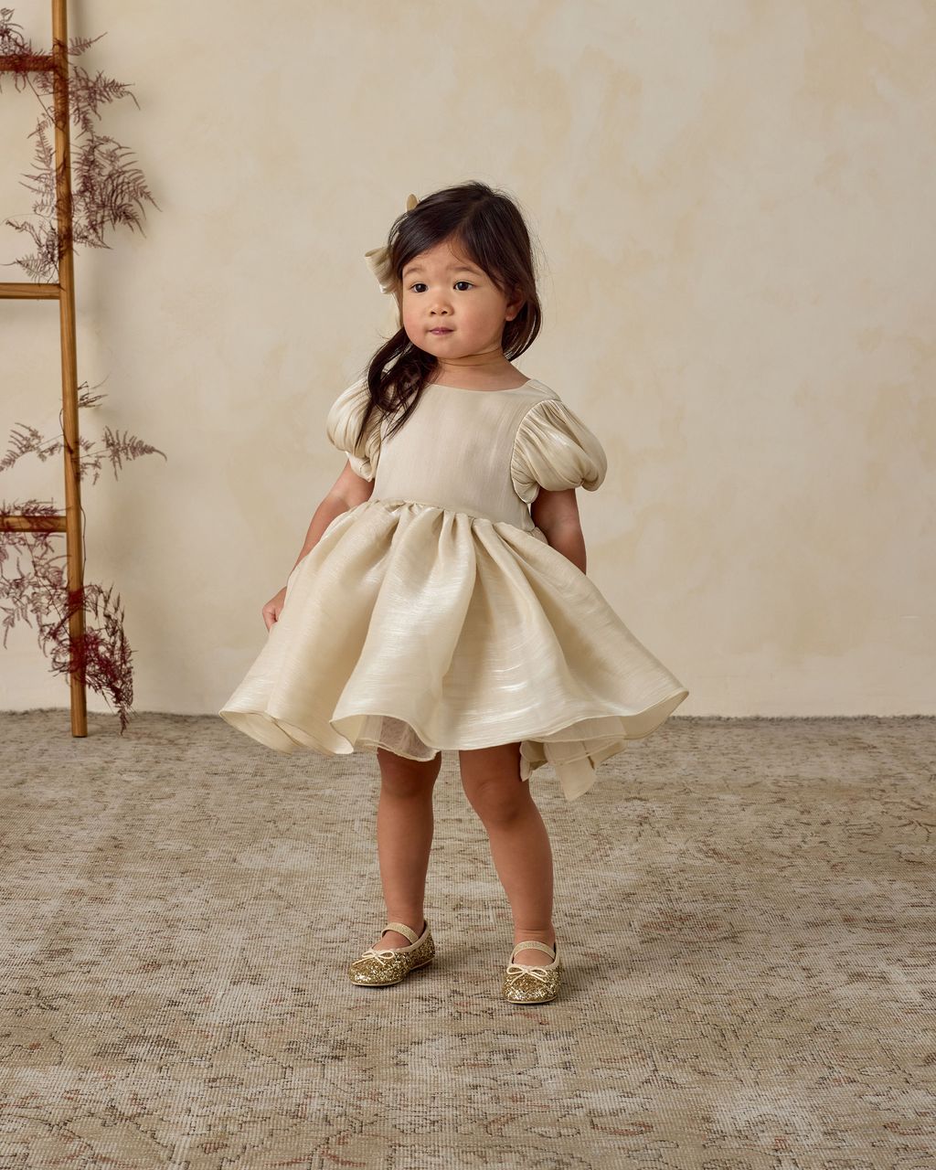 Sophia Dress in Ecru