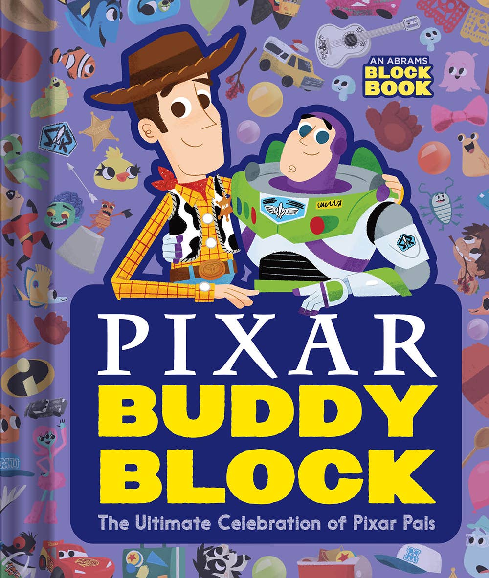 Pixar Buddy Block Book 🎬🤝✨