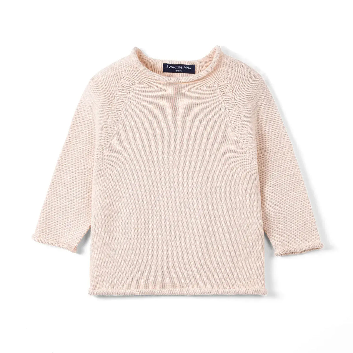 Cotton Rollneck Sweater In Various Colors