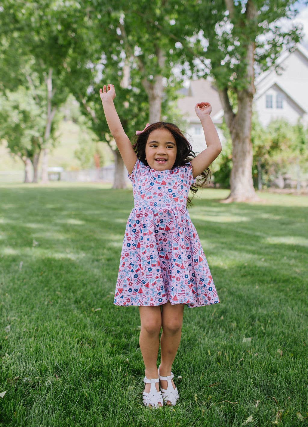 Pink Celebration Twirl Dress