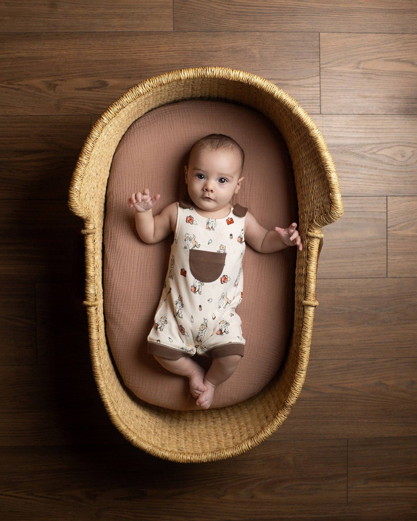 Adventure Paddington™ | Organic Sleeveless Romper