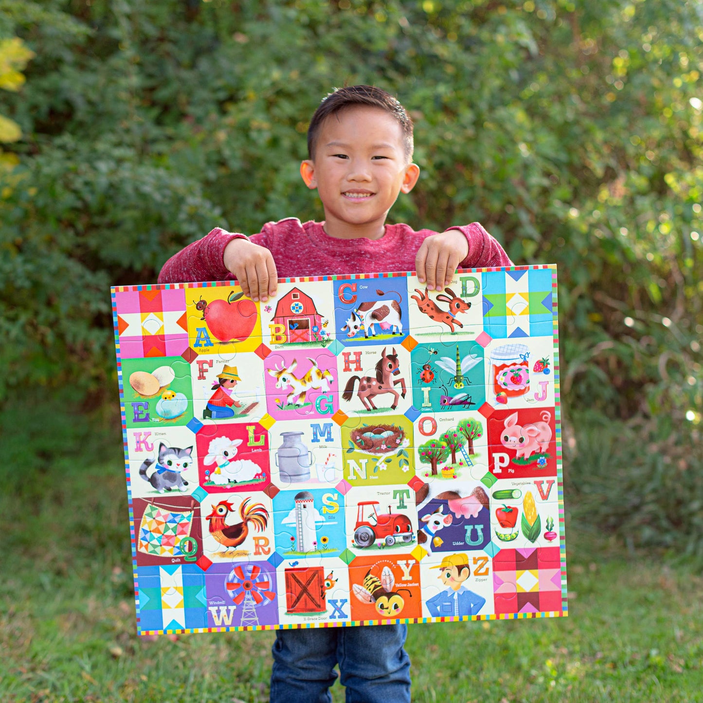 My Farm Alphabet 36 Pc Giant Puzzle