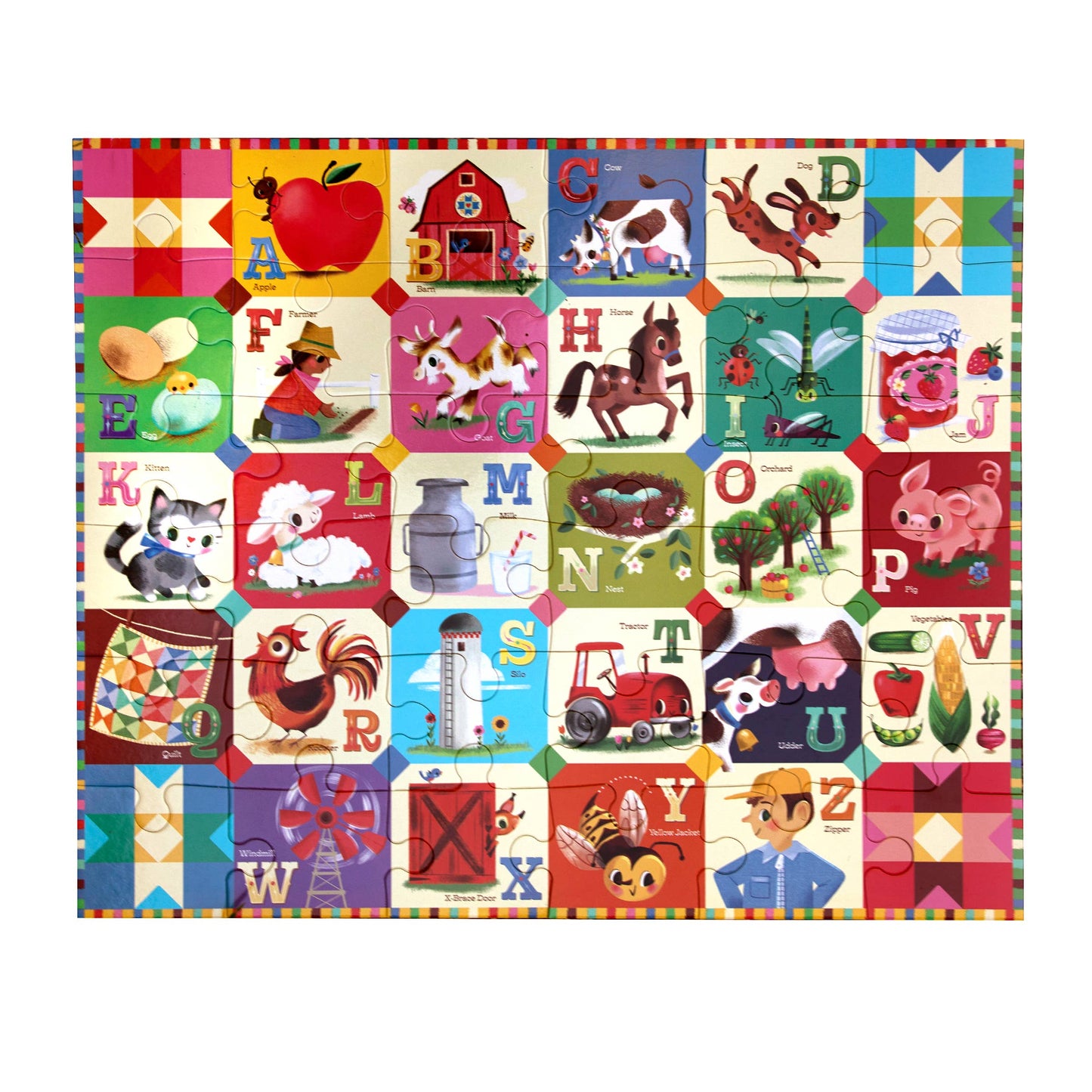 My Farm Alphabet 36 Pc Giant Puzzle