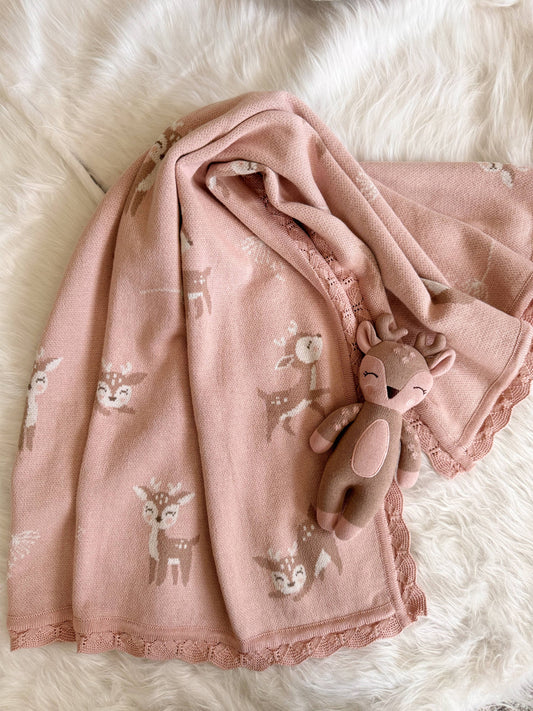 Fawn Organic Cotton Baby Blanket