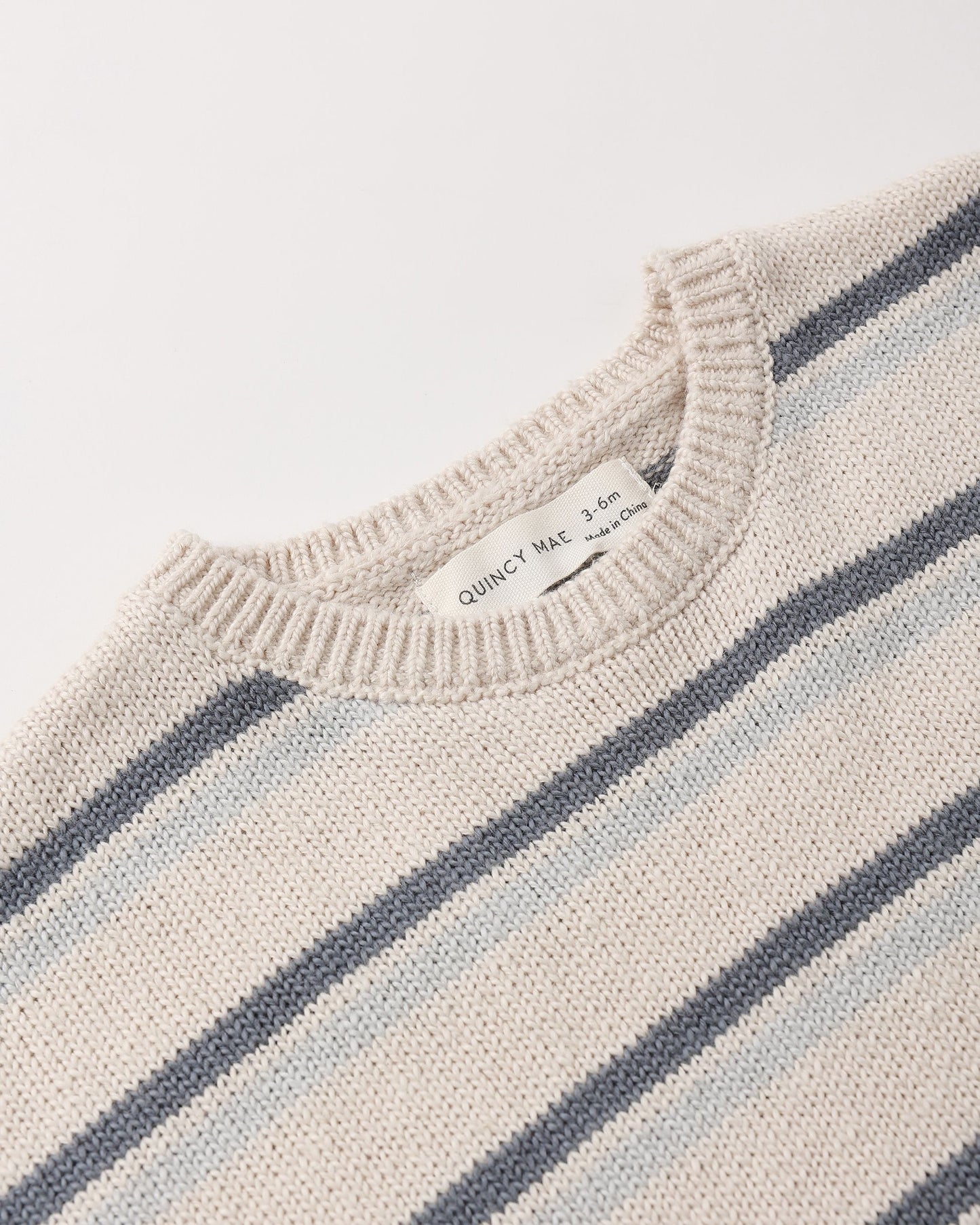 Relaxed Ocean Stripe Summer Knit Set