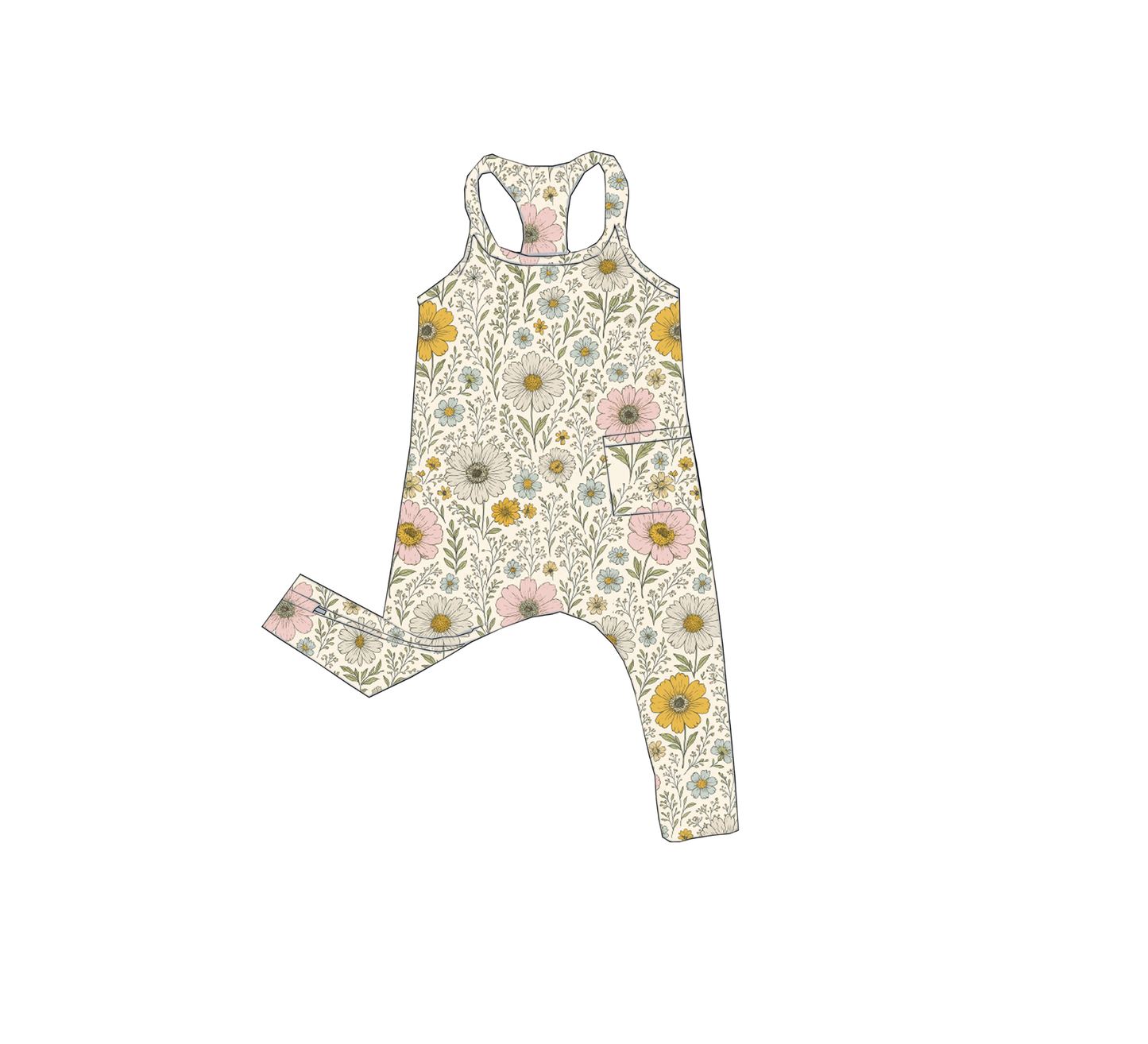 Cotton Sleeveless Rompers