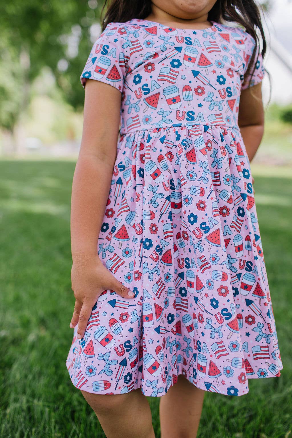 Pink Celebration Twirl Dress