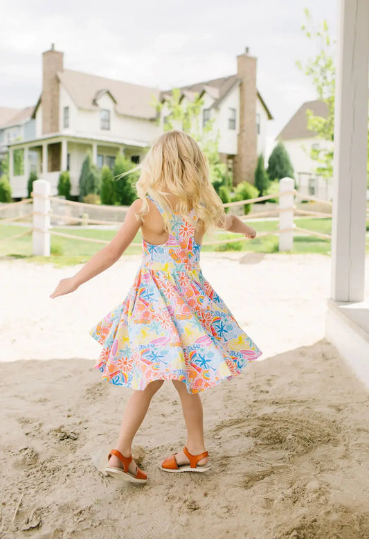 Charlotte Beach Scenes Dress