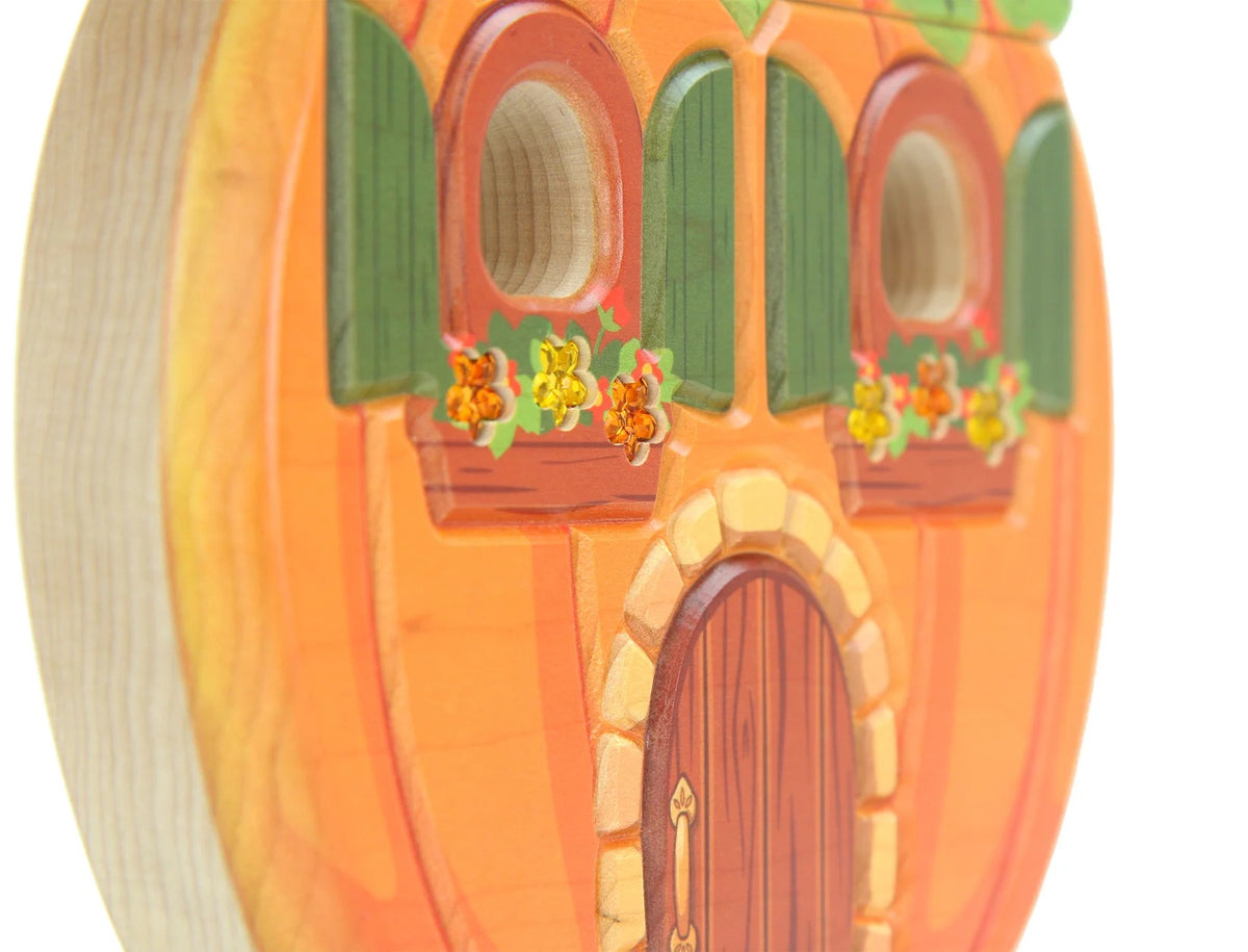LIMITED! Carved Pumpkin Faerie House Set
