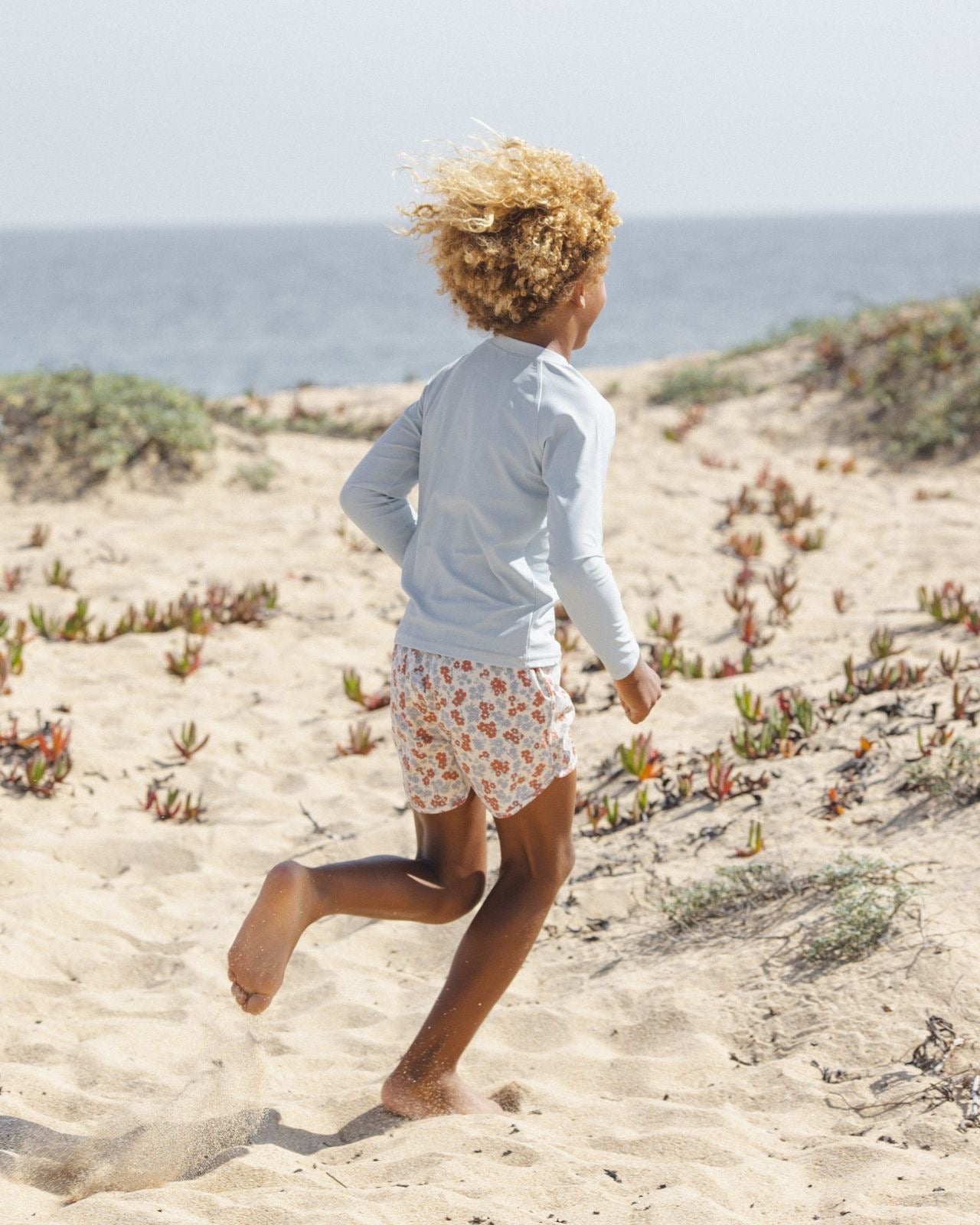 Americana Floral Swim Trunk