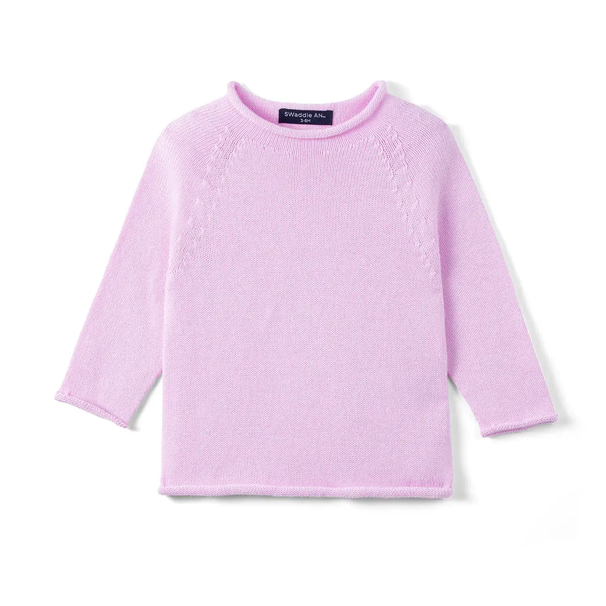 Cotton Rollneck Sweater In Various Colors