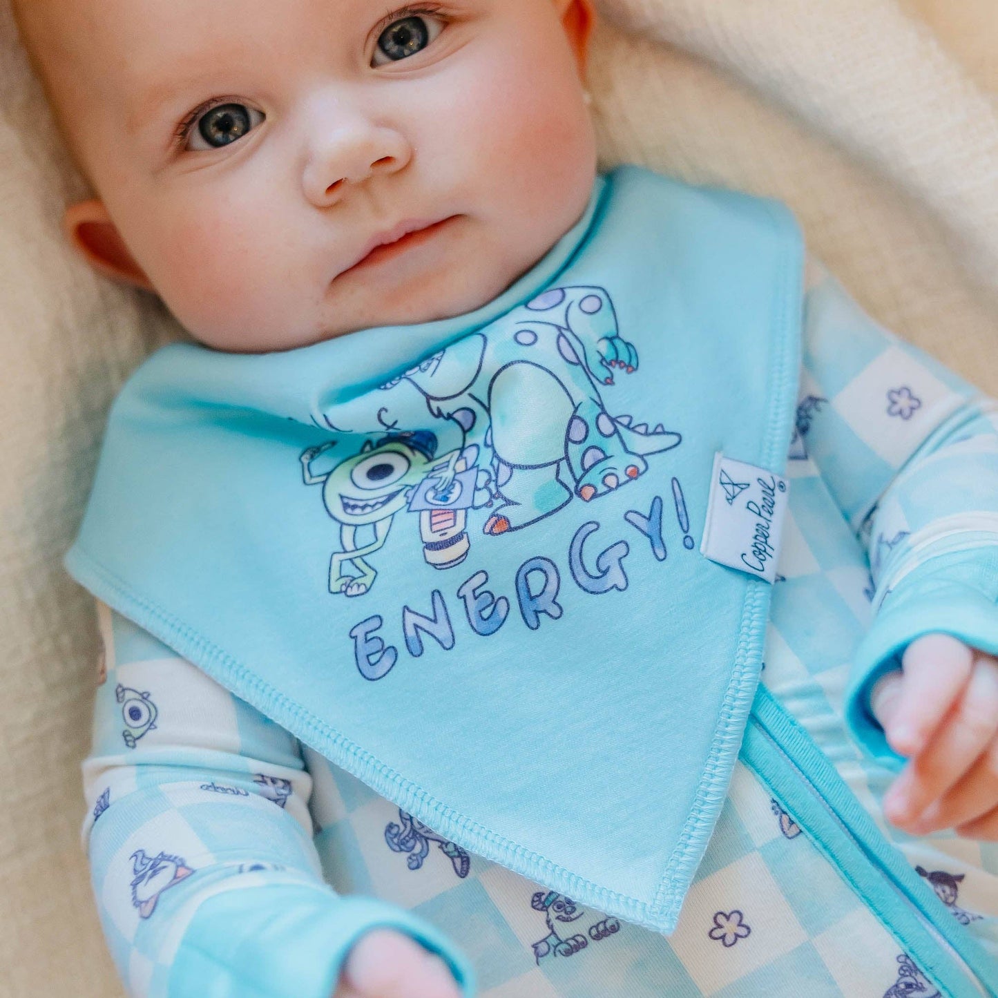 Monsters, Inc. Medley Baby Bandana Bibs