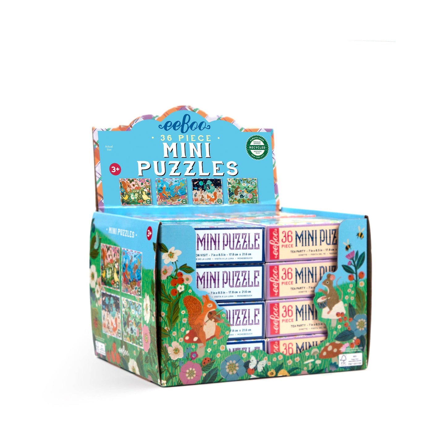 Mini 36 Piece Puzzle Assortment