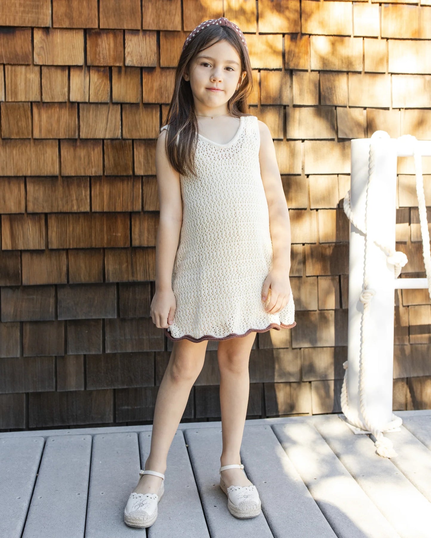 Crochet Tank Mini Dress