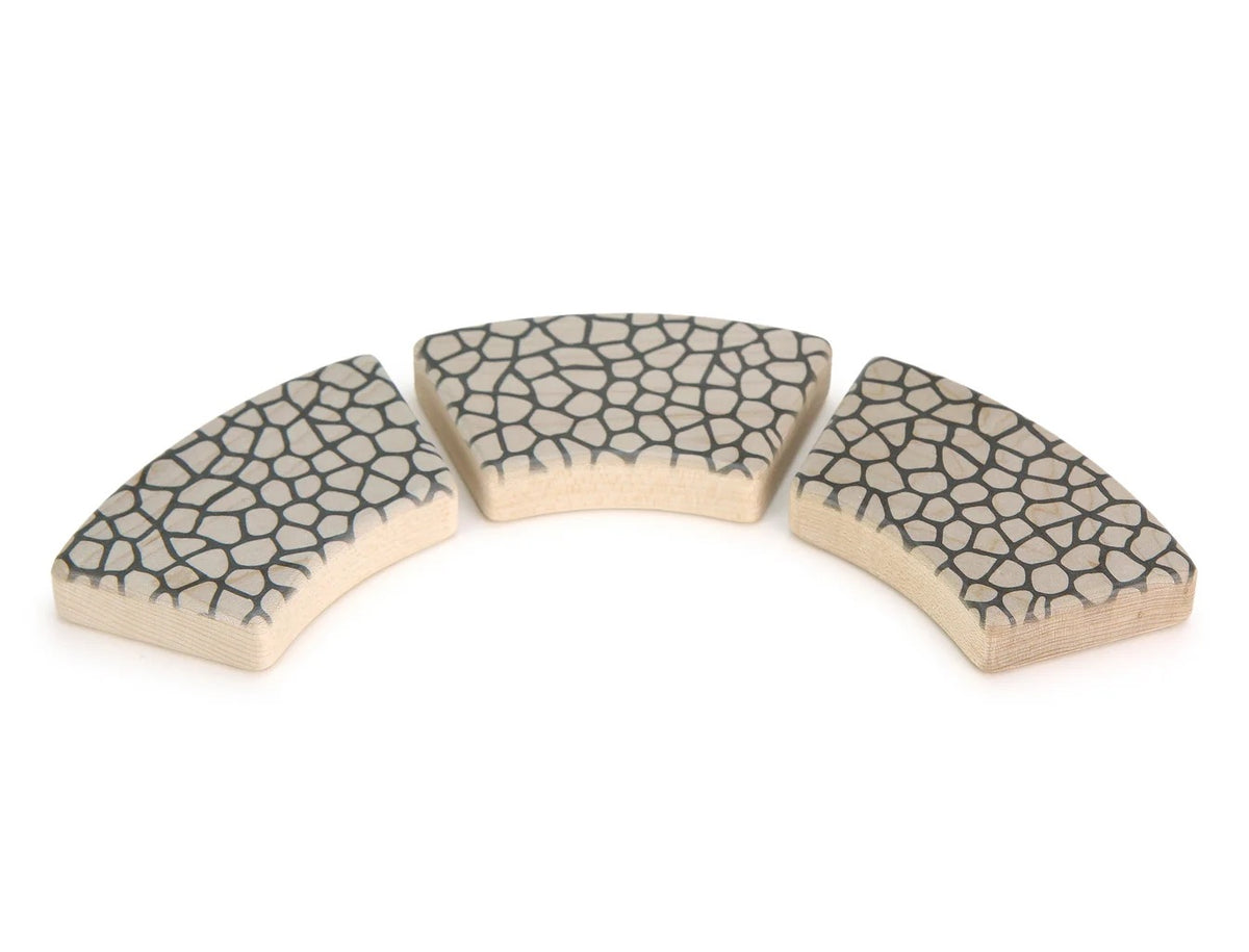 Cobblestone/River Curve Path