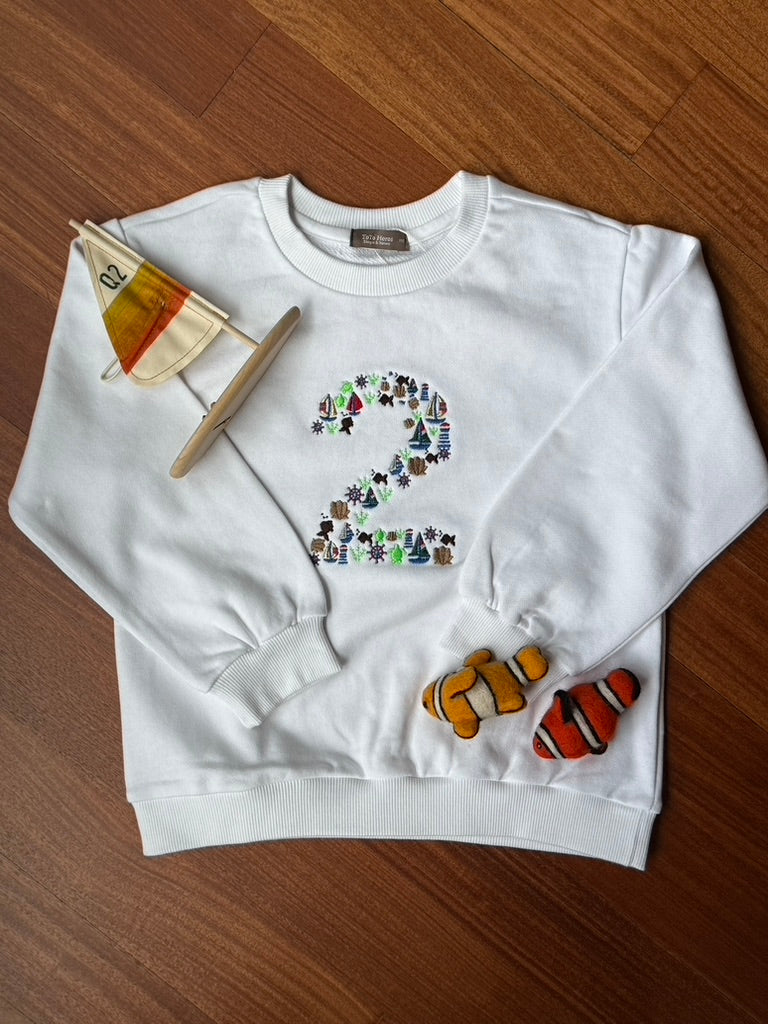 Nautical Themed "2" Sweatshirts