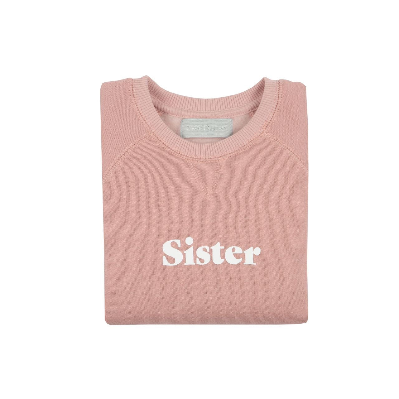 Faded Blush “SISTER” Sweatshirt