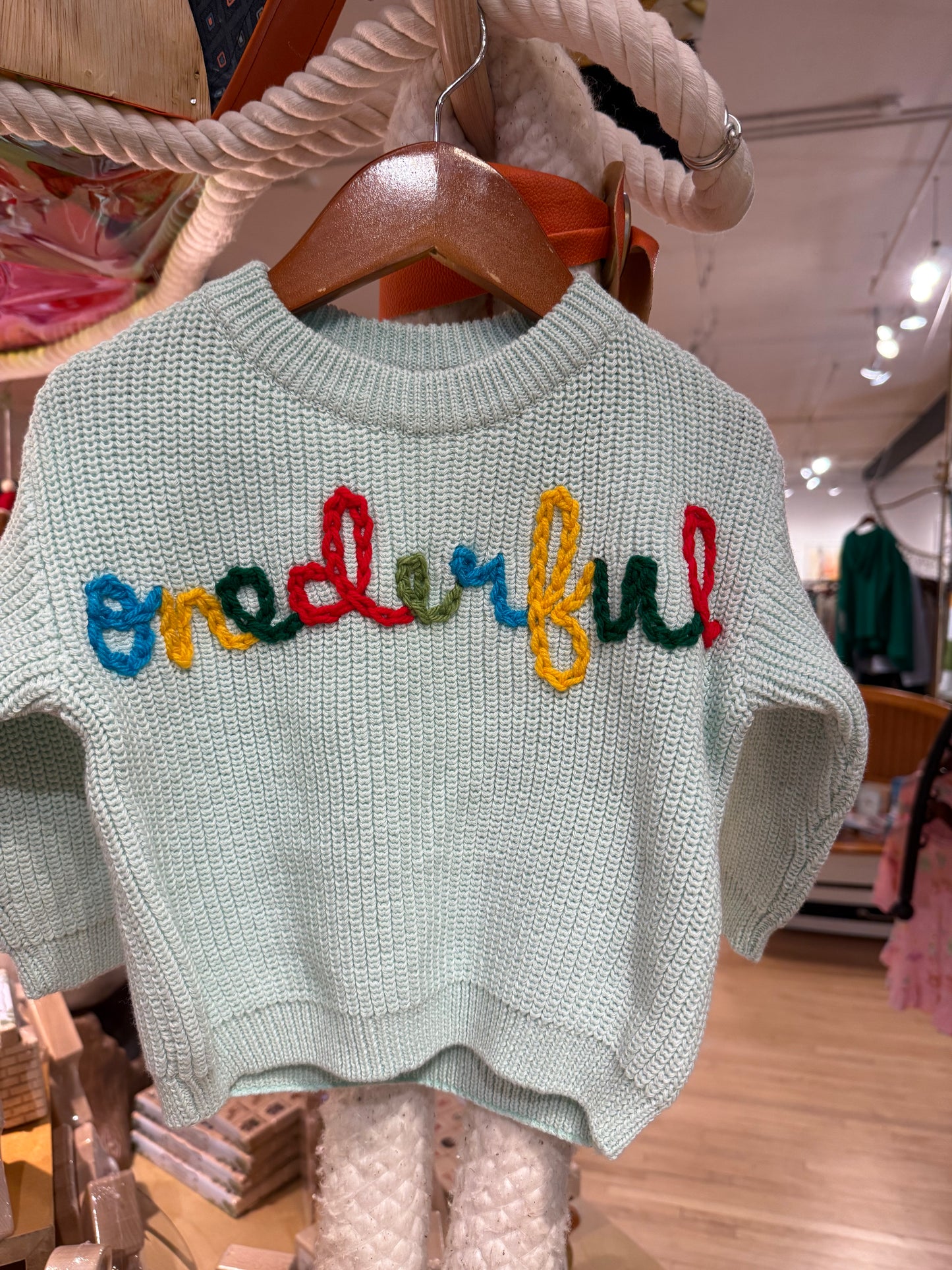 "One-derful" Birthday Sweater