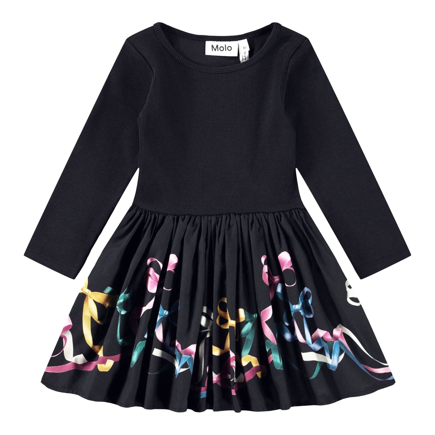 Candi Silk Ribbons Dress