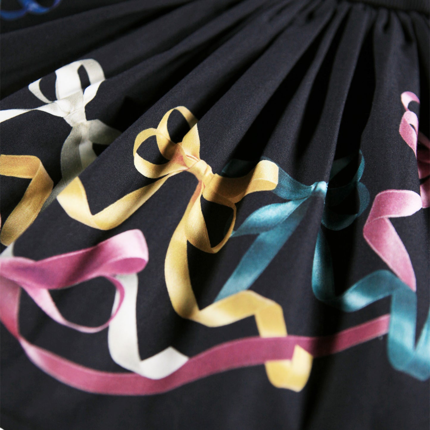 Candi Silk Ribbons Dress