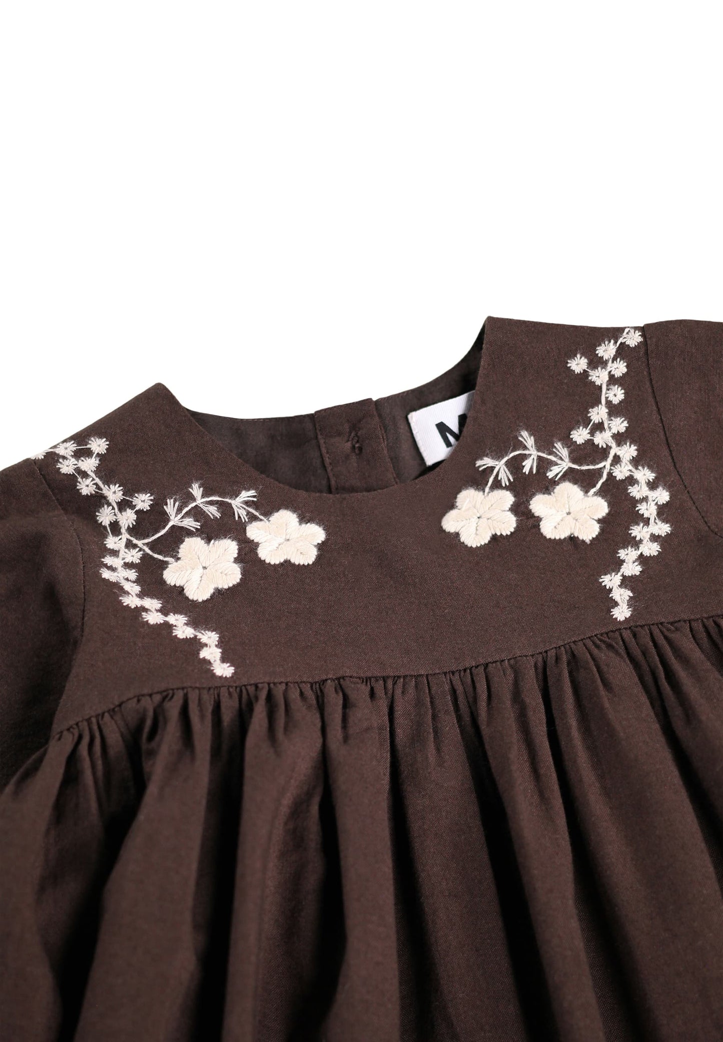 Claire Bark Brown Dress