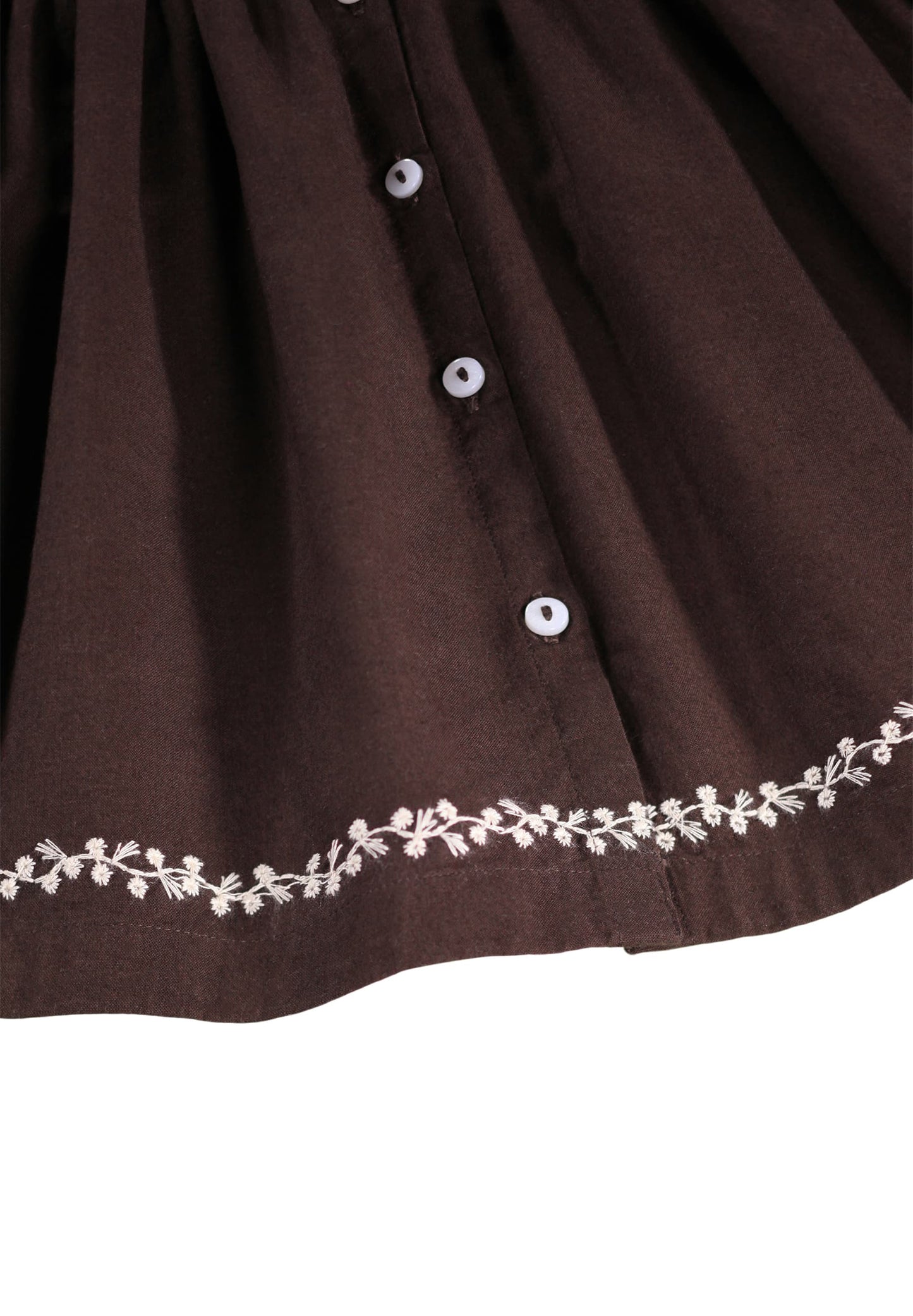 Claire Bark Brown Dress
