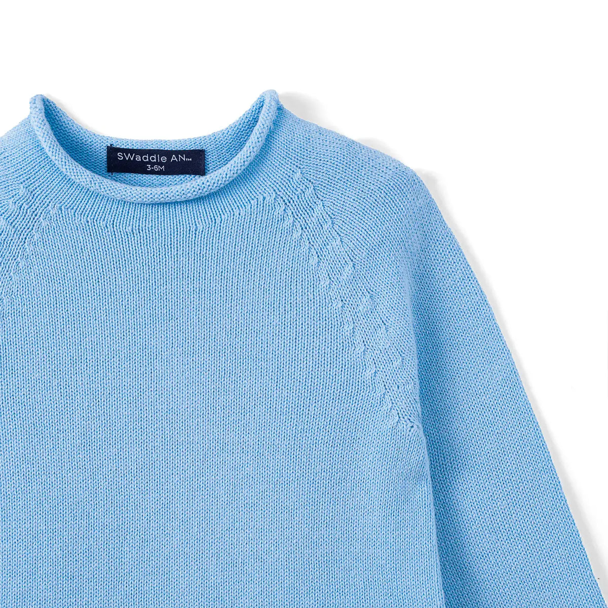Cotton Rollneck Sweater In Various Colors