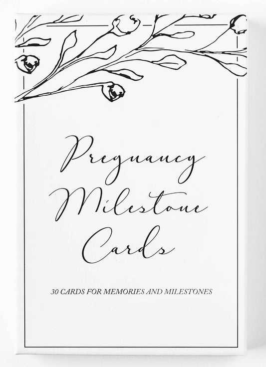 Pregnancy Milestone Cards