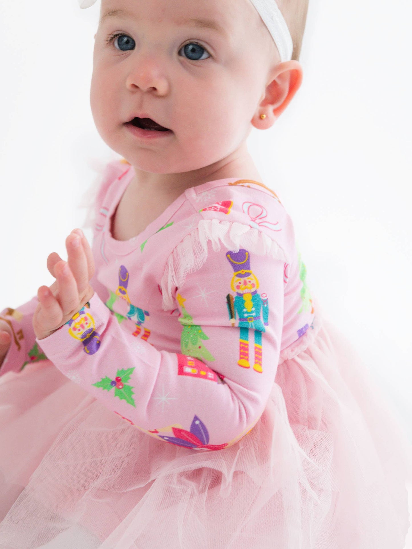 Sugarplum Dreams Flutter Tulle Romper