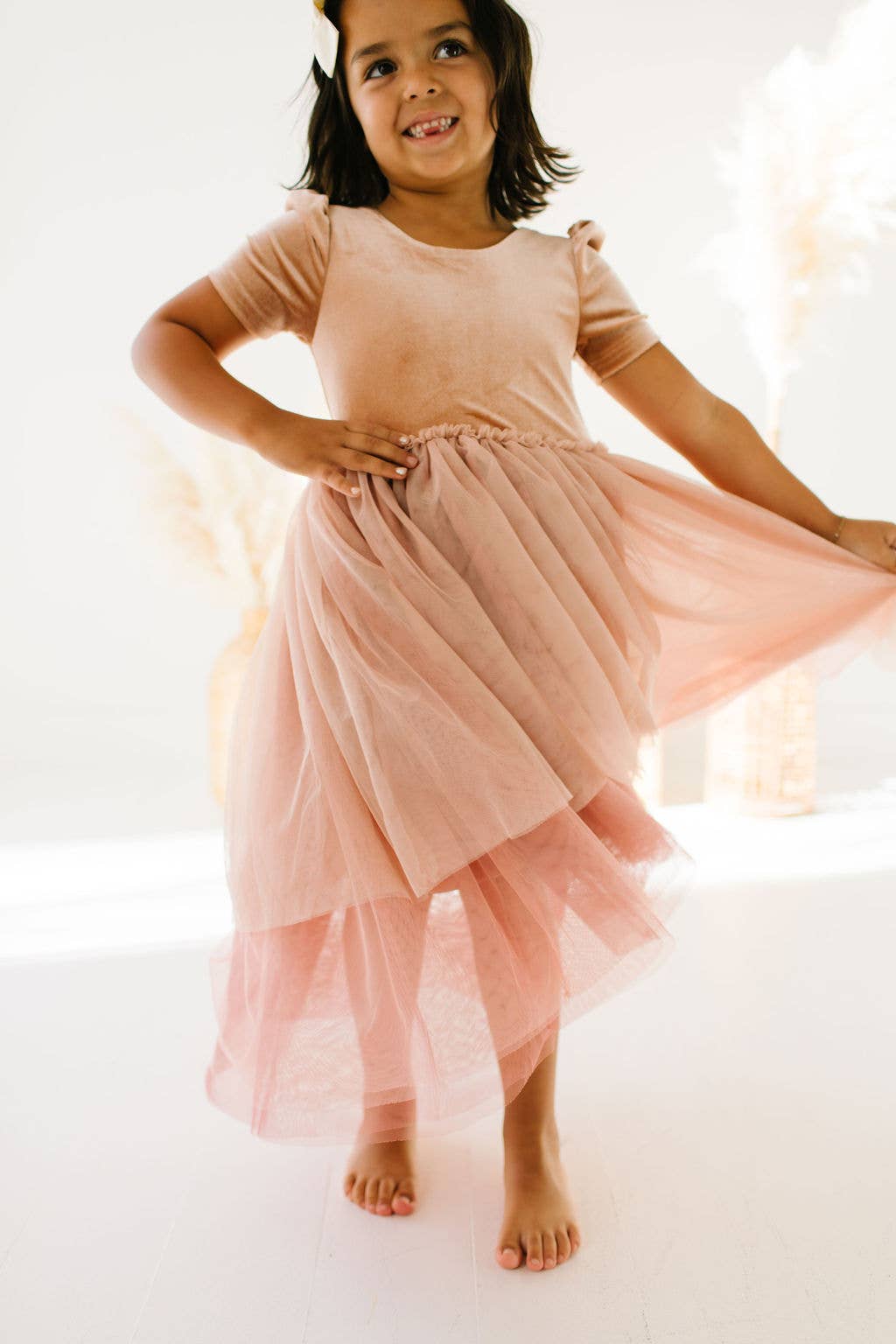 Heavenleigh Twirl Dress in Warm Vanilla