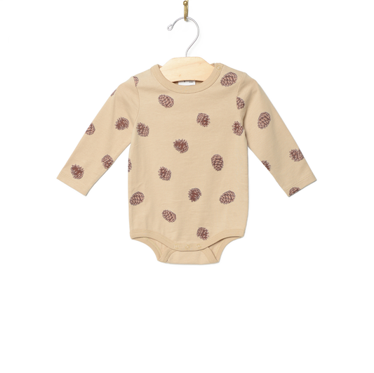 Pinecone Cotton Onesie