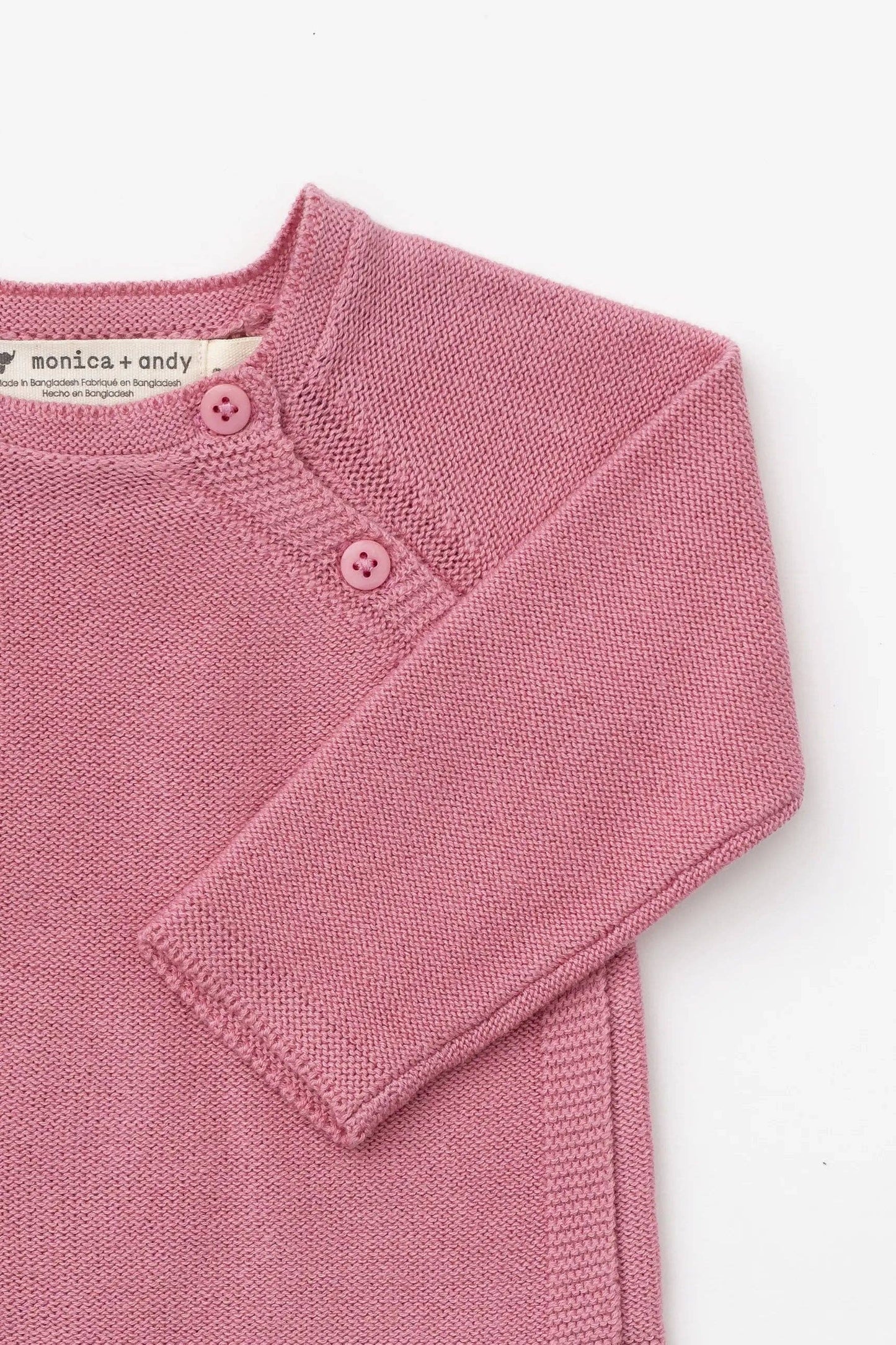 Mauve Organic Knit 2 Pc. Set