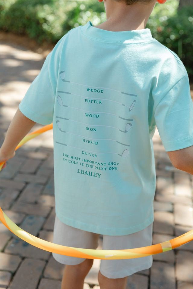 Clubs On Seaglass Tee