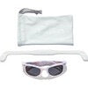 Tie Dye Pink-Purple Polarized Sunglasses With Gray Lenses