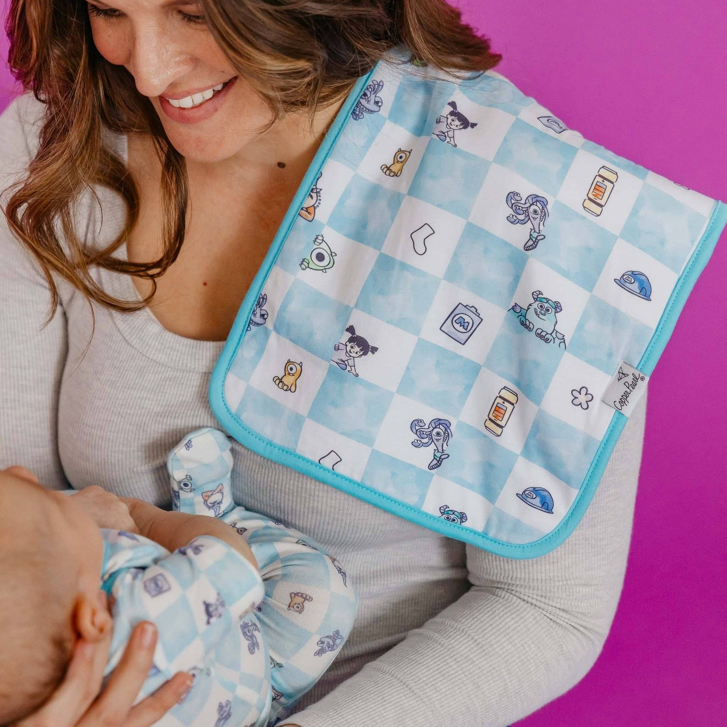 Monsters, Inc. Medley Premium Burp Cloth Set
