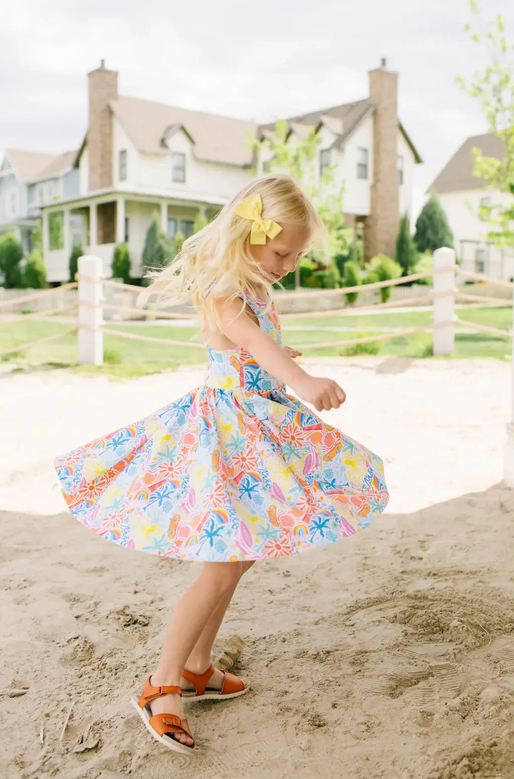 Charlotte Beach Scenes Dress