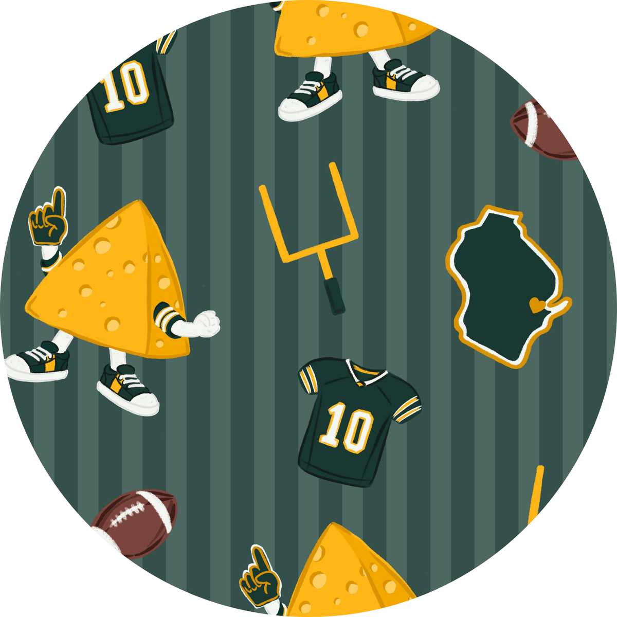 Wisconsin Football Pajamas