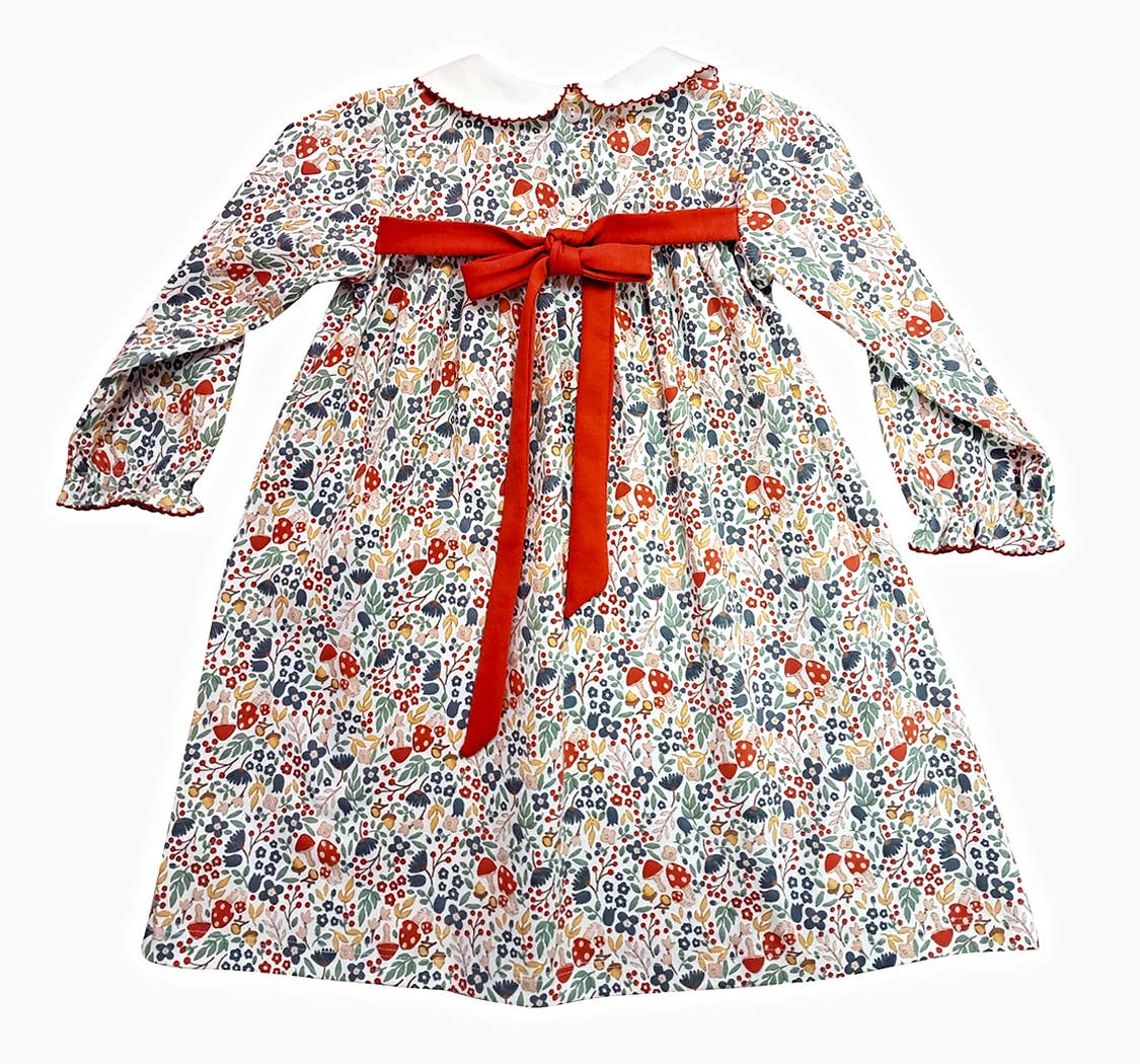 Fall Flowers Pima Dress