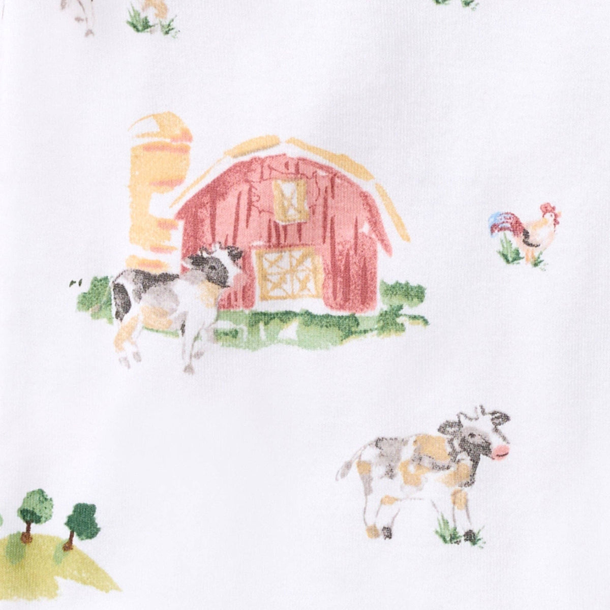 Barnyard Organic Cotton 2-Pc Pajamas