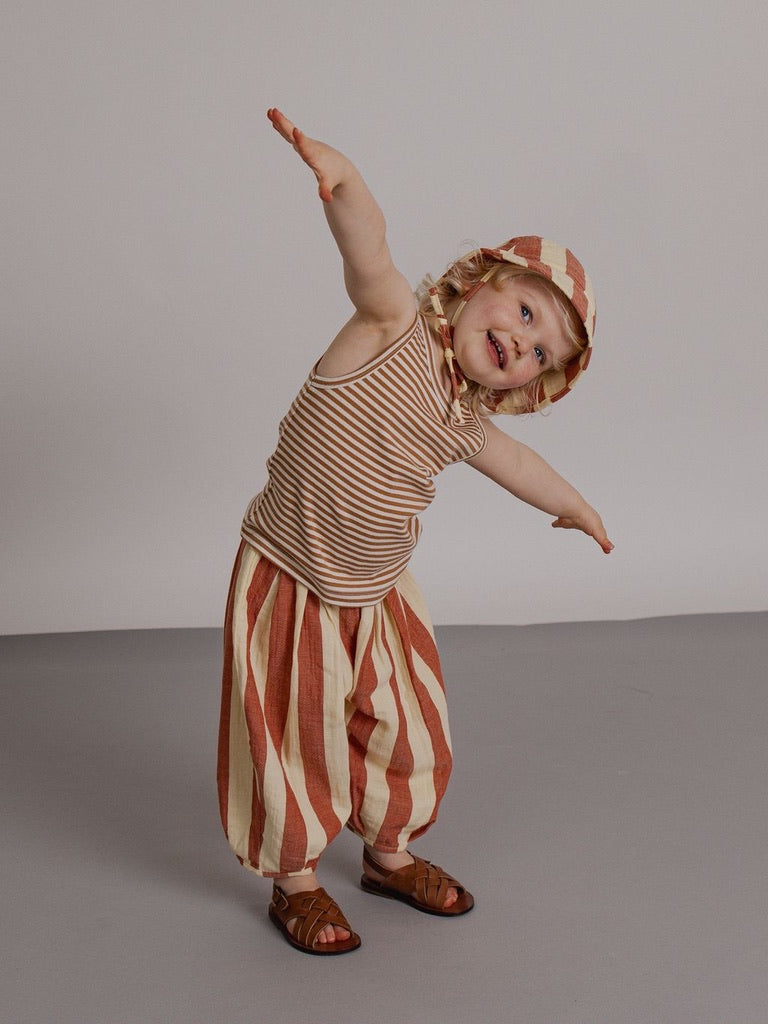 Tomato Stripes Resort Pants