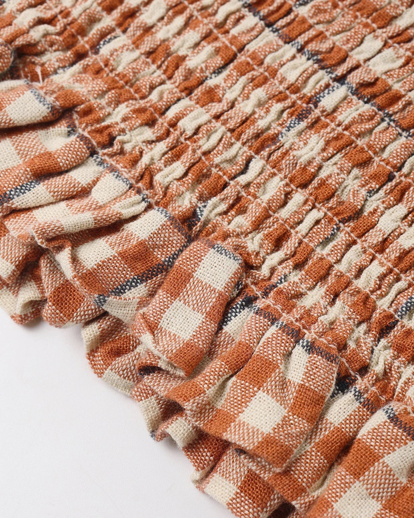 Zayla Poppy Gingham Top