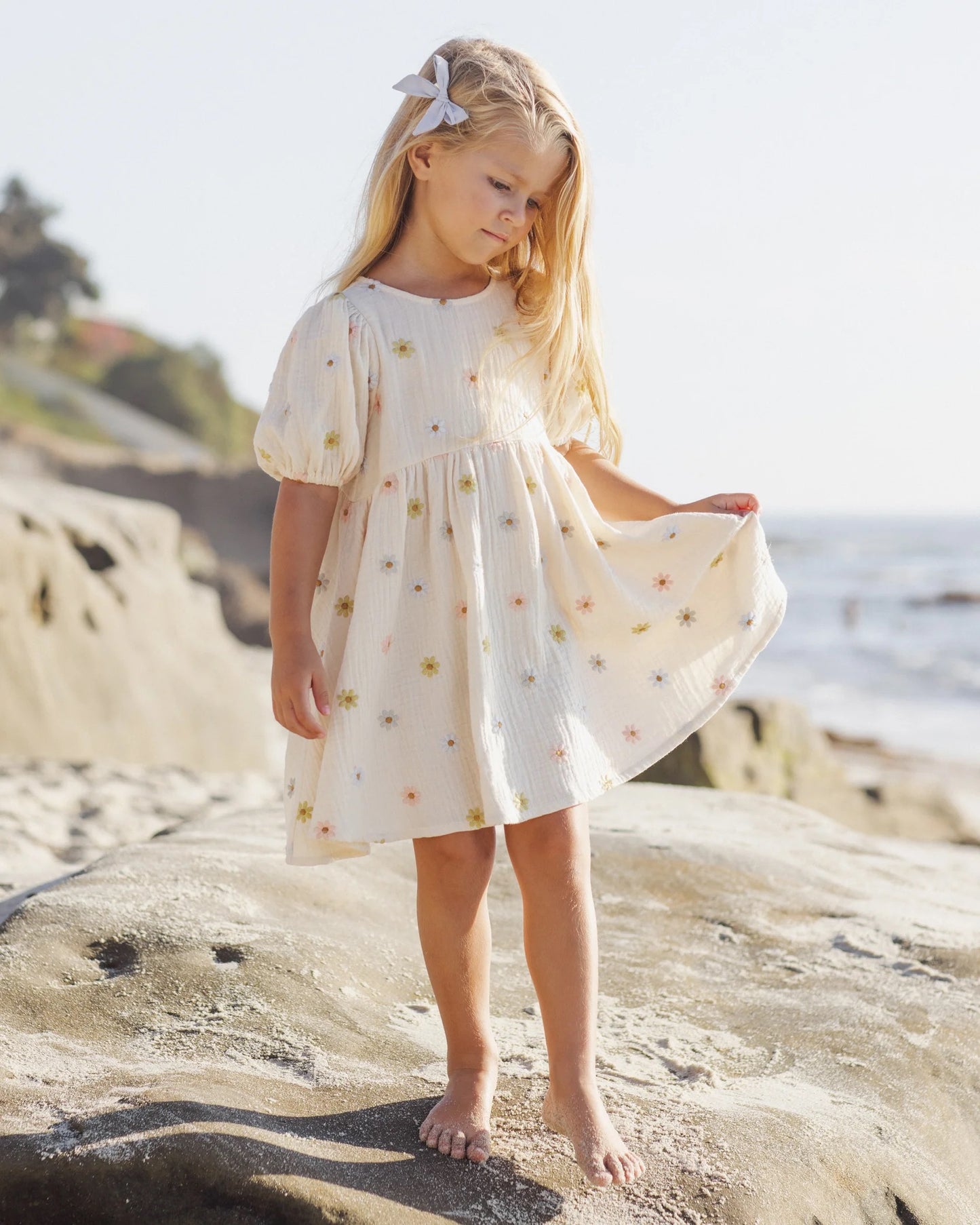Daisies Embroidered Marley Dress