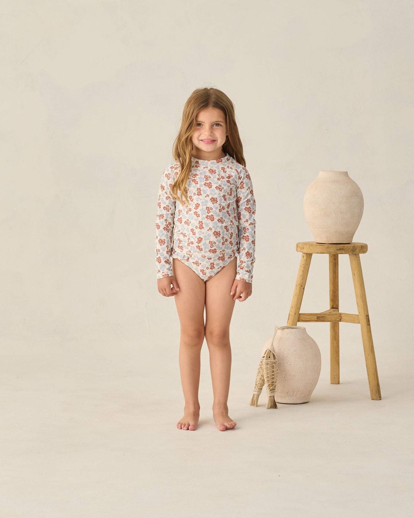 Americana Floral Rashguard set