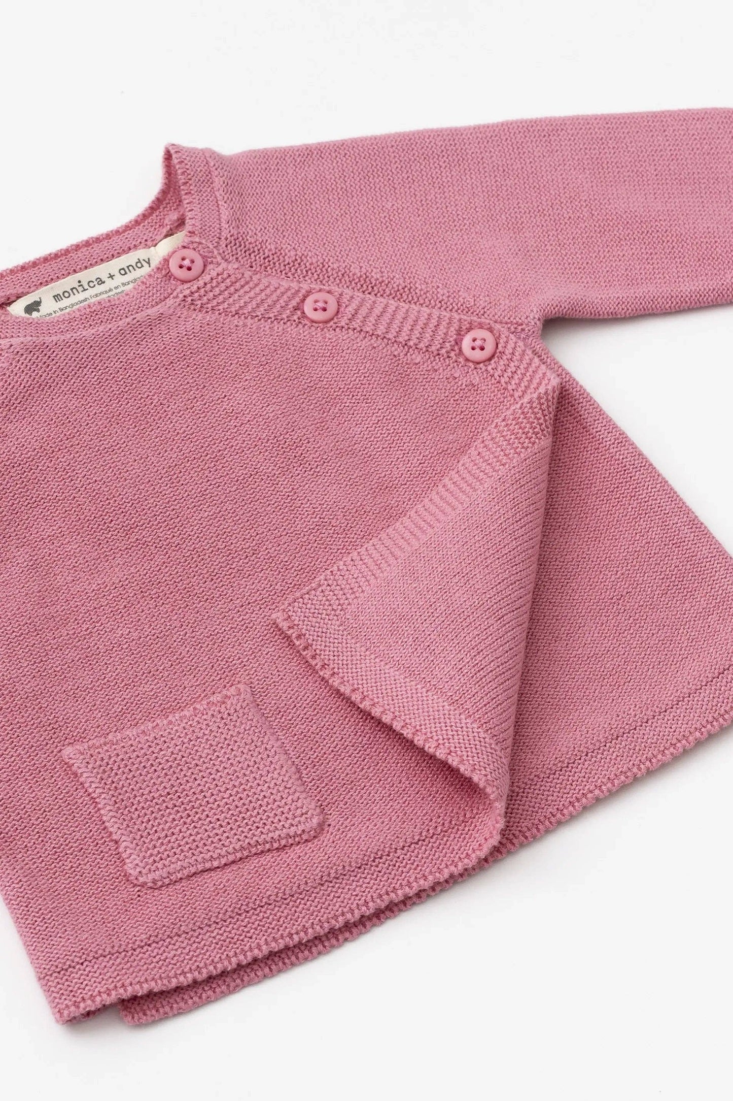 Mauve Organic Knit 2 Pc. Set