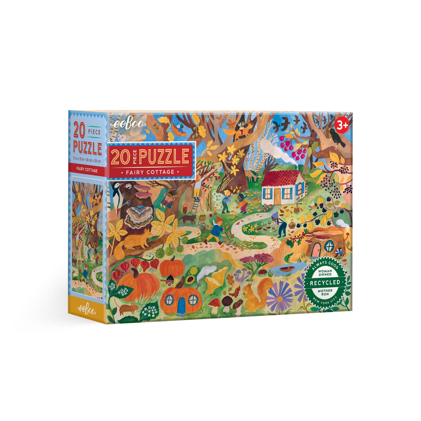 Fairy Cottage 20 Pc Puzzle