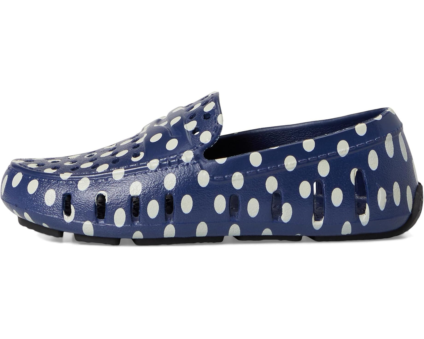 Navy Dots/Black Prodigy Loafer