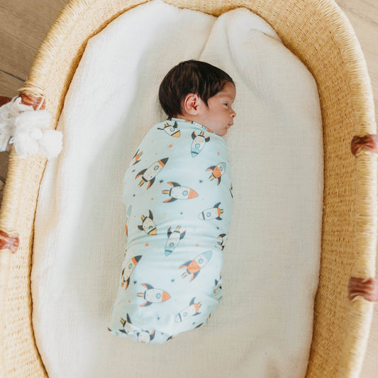 Bamboo Swaddle - Rocketeer