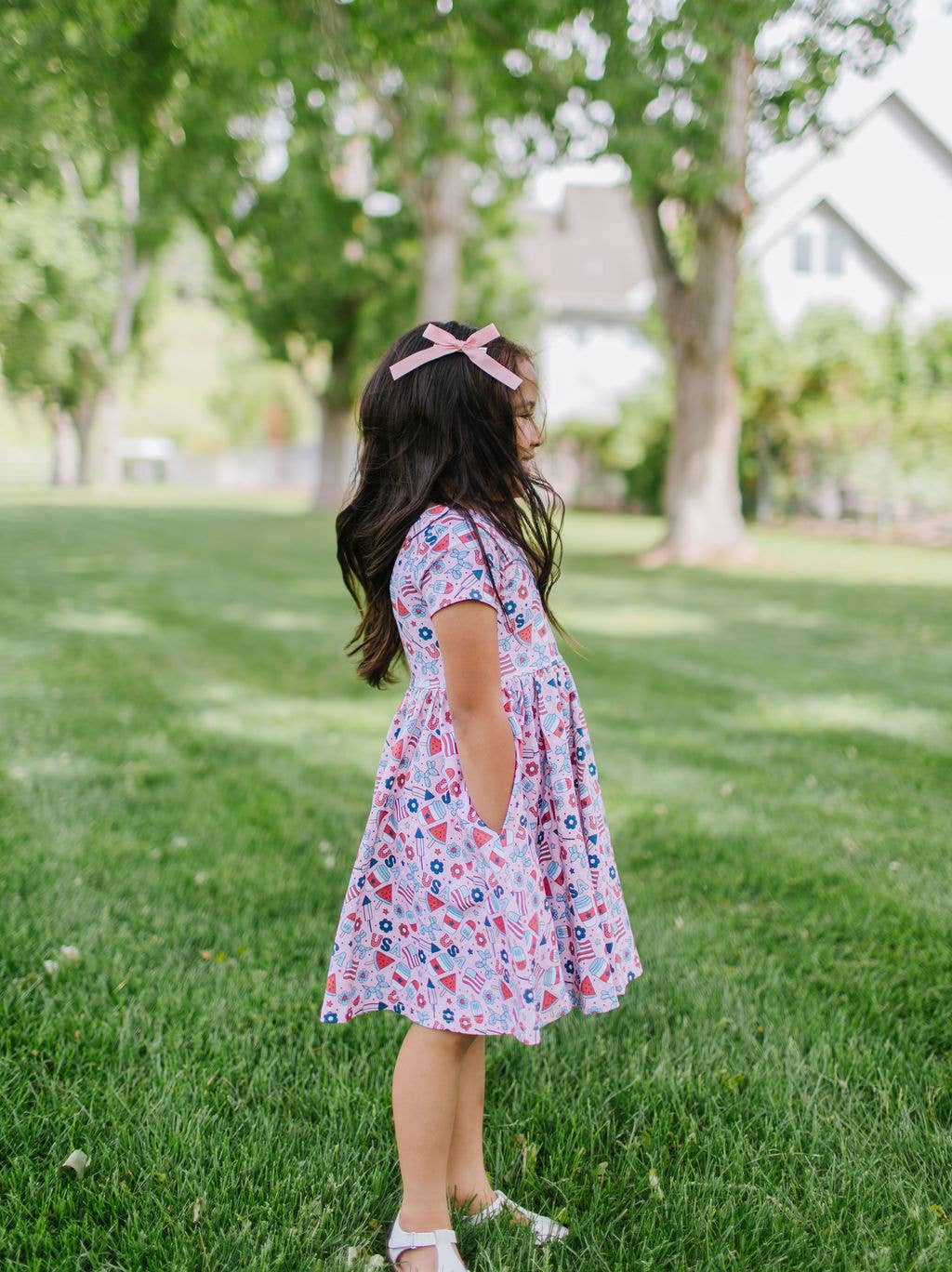 Pink Celebration Twirl Dress