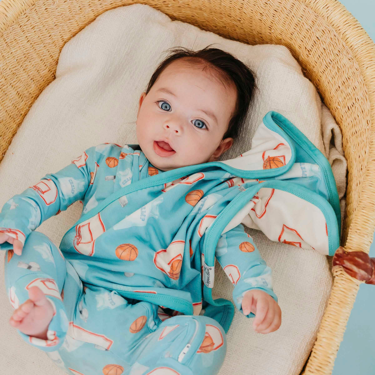 Slam Dunk 3-Layer Security Blanket Set