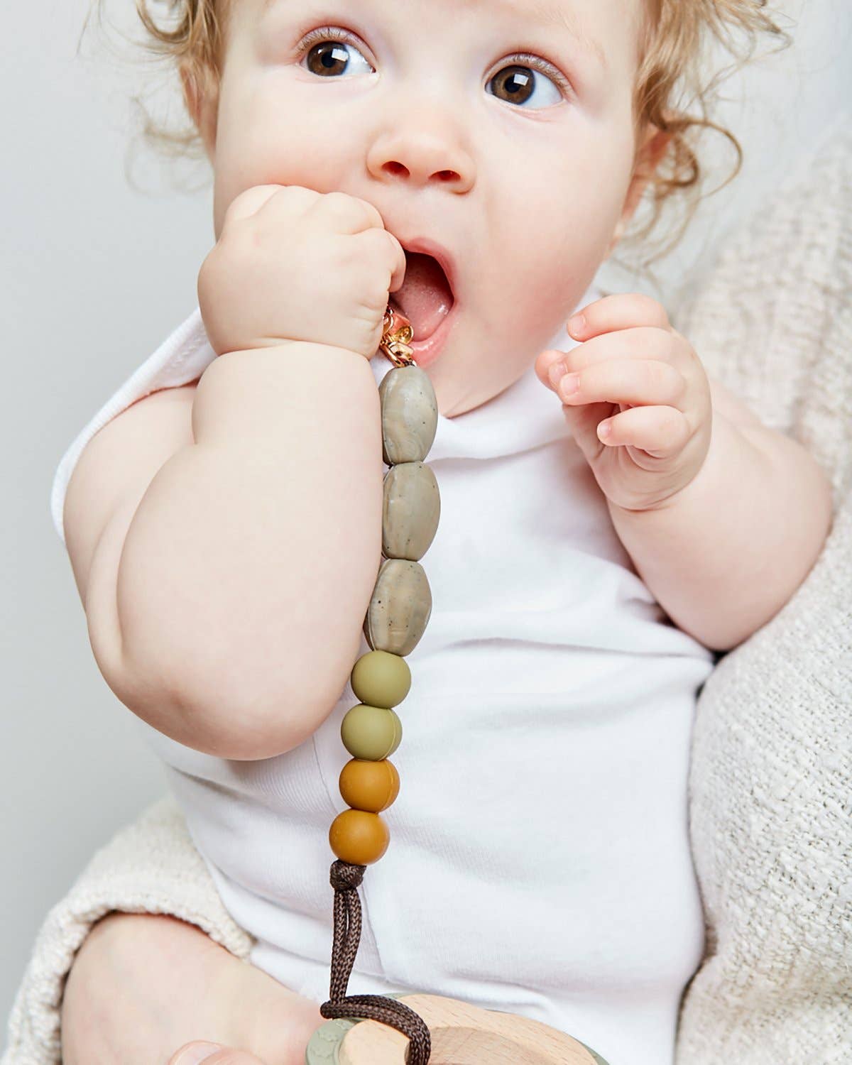 Moonstone Teether Clips